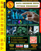 Data Science with Python Workshop 2026 venue Poster